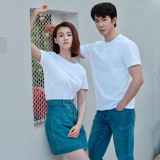 KAISER凯撒高端轻奢液氨T恤久穿不变形透气十足百搭修身T恤情侣款 商品图8