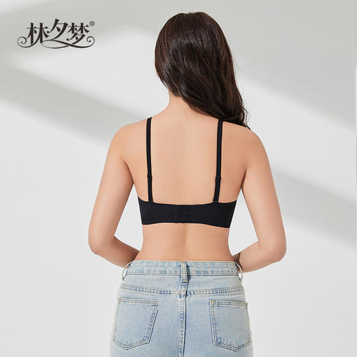 【梦之盈文胸】外扩版型 薄厚双杯垫 自然显胸 超细面料 裸感舒适 一体成型 软糯亲肤 w型软支撑 还原好身材_2401 商品图9