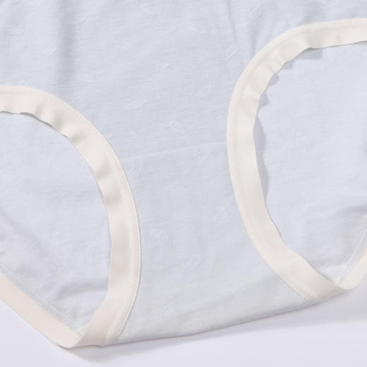 都市丽人健康系列舒肤棉内裤女棉提花纯棉女士内裤中腰三角内裤LK42A5 商品图7