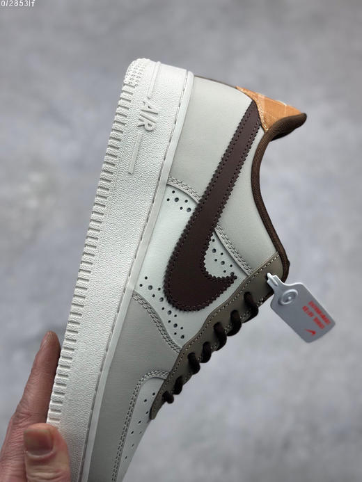 夏日特惠💰350 Nike Air Force 1 Low '07 米灰棕低帮空军一号休闲板鞋 商品图5