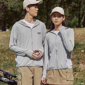 JEEP吉普防晒衣丨10万+透气微孔，男女同款防紫外线，冰爽透气，这个夏天不怕晒~