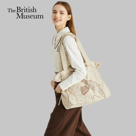 大英博物馆 盖亚安德森猫系列 大容量 运动健身包 收纳单肩包 休闲百搭 时尚出行
