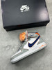 夏日特惠💰460 公司级 Nike Air Force 1 Mid 灰蓝橙麂皮 空军一号中帮休闲板鞋 商品缩略图2