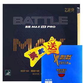 友谊729 奔腾MAX 省队PRO专用套胶蓝海绵粘套胶