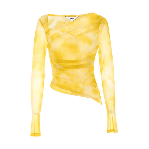 VIMAGE纬漫纪春季新款设计感小众修身气质小上衣V2113710 商品图6