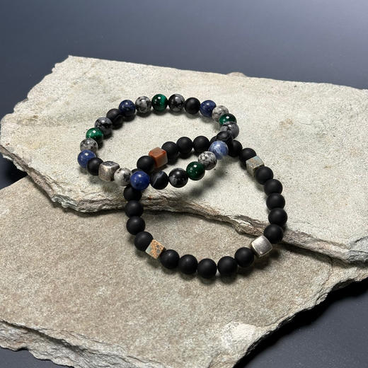 北京仓｜Alexander Lynggaard-Oslo-奥斯陆 玛瑙 方钠石 手链（8mm）［丹麦设计师］ 商品图2