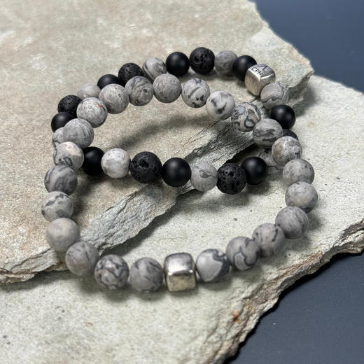 北京仓｜Alexander Lynggaard-Himalaya-喜马拉雅 碧玉 手链（8mm）［丹麦设计师］ 商品图7