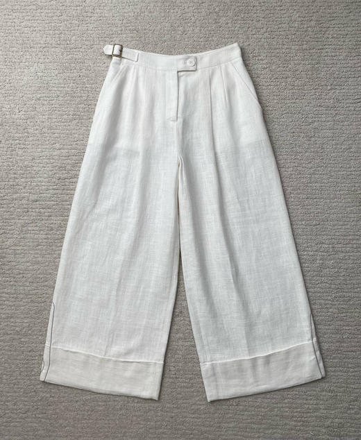 珠链阔腿裤。白色驼色蓝色自己备注号码颜色。 商品图1