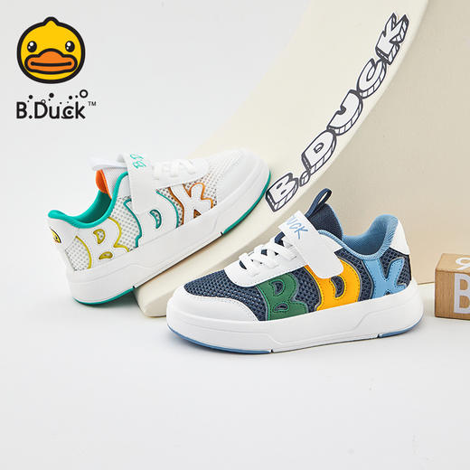 B.Duck小黄鸭童鞋夏季板鞋26-30 B1583947 商品图0