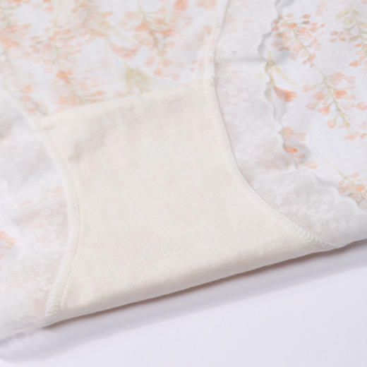 都市丽人健康系列薄透丝滑内裤女锦纶网布女士内裤速干中腰三角内裤LK42A3 商品图8