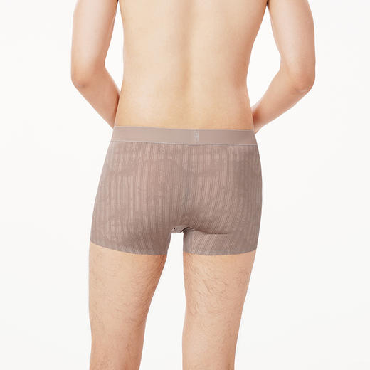 都市丽人都市锋尚铂金舒适男士平角裤男凉感冰丝男士内裤无锦纶平角FK44A3 商品图3