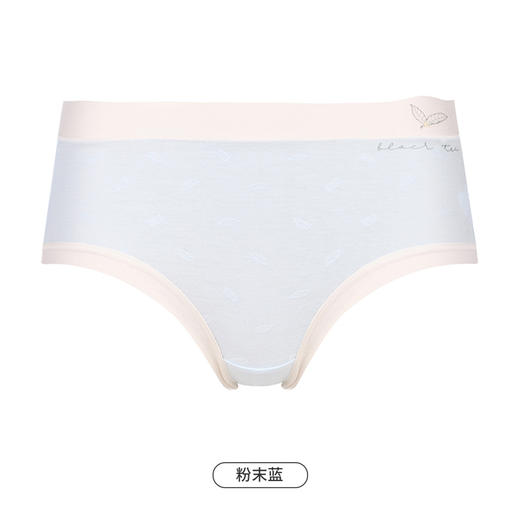 都市丽人健康系列舒肤棉内裤女棉提花纯棉女士内裤中腰三角内裤LK42A5 商品图10