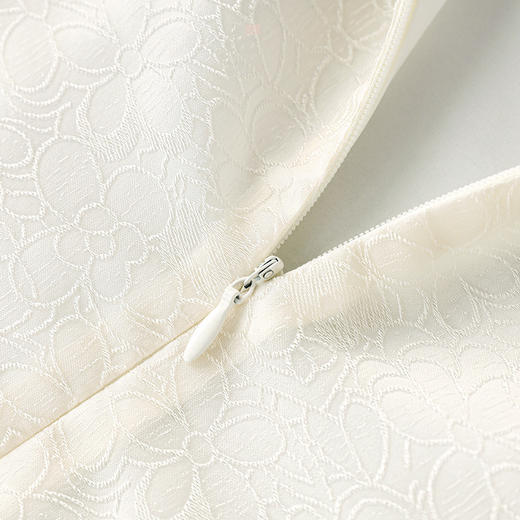 新中式国风改良旗袍，温柔气质复古提花连衣裙WLZD-2411410 商品图3