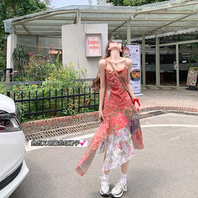 <曾小咸推荐> 【爱尔兰小姐】红色连衣裙