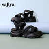 Safiya/索菲娅2024夏潮流松糕厚底小个子轻便休闲百搭运动凉鞋 SF42115401 商品缩略图1