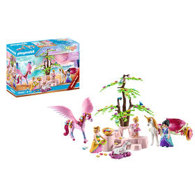 德国 Playmobil摩比世界 天马独角兽马车 -PM71002