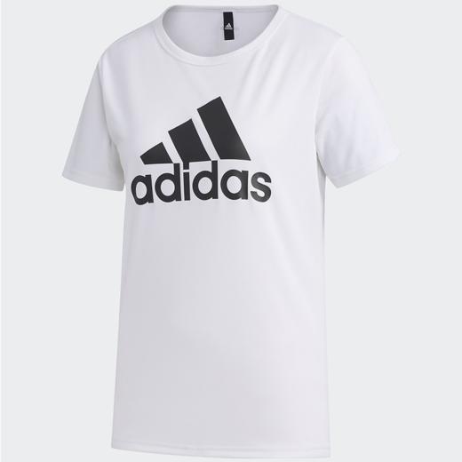 （YY）adidas/阿迪达斯  短袖女运动休闲简约百搭轻薄速干透气T恤 FM5302 商品图2