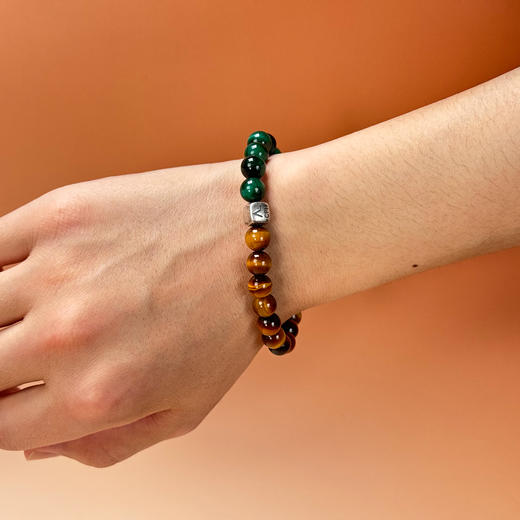 订购8周到｜Alexander Lynggaard-Rio De Janeiro-里约热内卢 虎眼石 青金石 手链（8mm）［丹麦设计师］ 商品图8