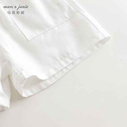 马克珍妮男童凉感透气天丝牛仔短裤儿童裤子2024年夏装新款240551 商品图4