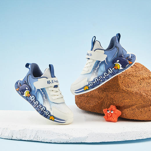 B.Duck小黄鸭童鞋夏季运动鞋24-30 B1583940 商品图3