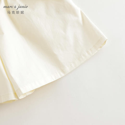 马克珍妮女童花边口袋A字阔腿短裤儿童裤子2024年夏装新款240717 商品图4