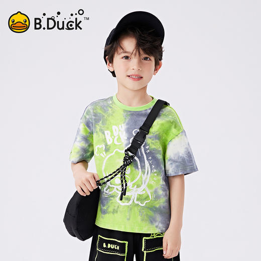 B.Duck小黄鸭童装夏季短袖T恤105-150 BF2501009 商品图3