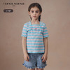 TeenieWeenie Kids小熊童装夏季女童小清新舒适条纹短袖T恤TKRA242457B 商品缩略图1