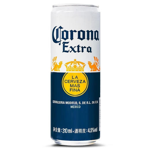 科罗娜啤酒310ml/012630 拉格啤酒黄啤酒口感清醇轻柔淡雅 商品图0