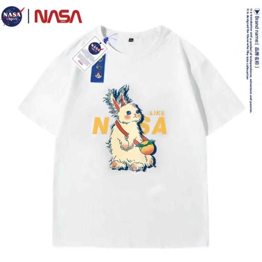 【超值2件装】NASA LIKE短袖T恤 春夏情侣款 圆领宽松版型 11款可选
