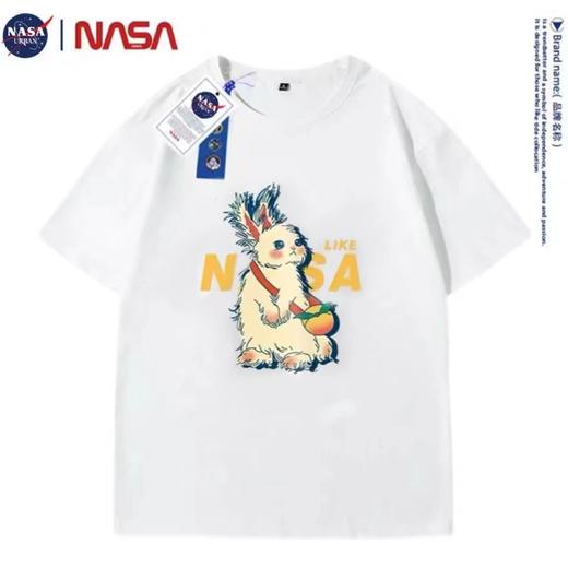 【超值2件装】NASA LIKE短袖T恤 春夏情侣款 圆领宽松版型 11款可选 商品图0