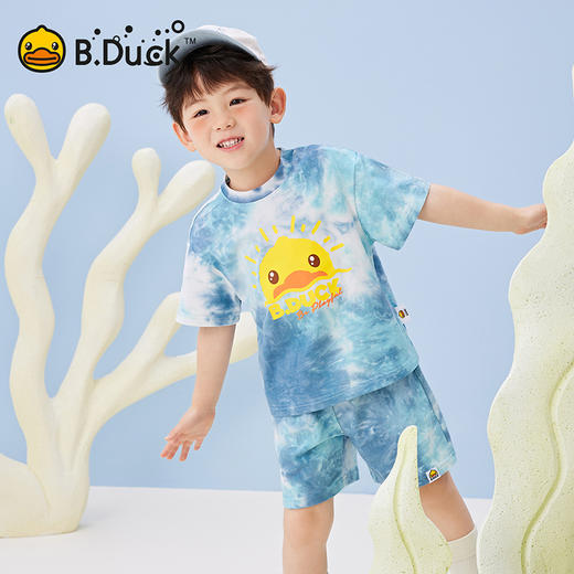 B.Duck小黄鸭童装夏季短袖套装90-130 BF2581020 商品图4