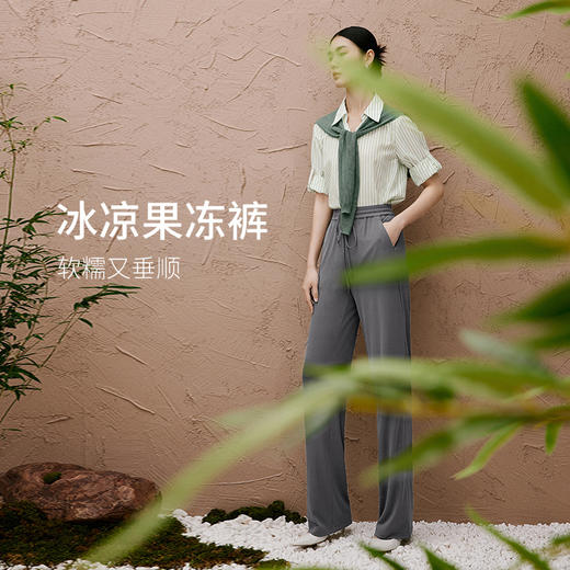 【商场同款】伊芙丽休闲裤1E4150811 商品图1