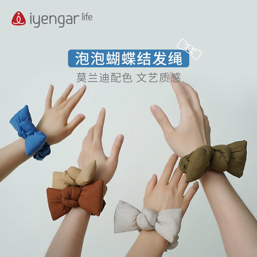 F1073 蝴蝶结发绳 高级发圈 高级感马尾发绳发饰 商品图5