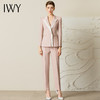 IWY/高端粉色西装套装女春季新款商务总裁职业装美容院正装231075CP1 商品缩略图4