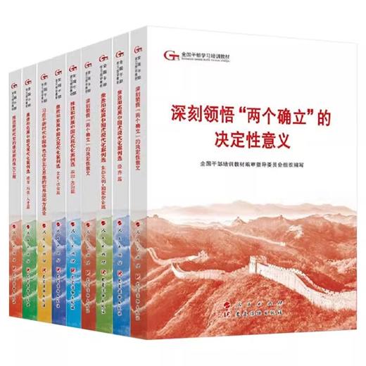 第六批全国干部学习培训教材 全9册 商品图0