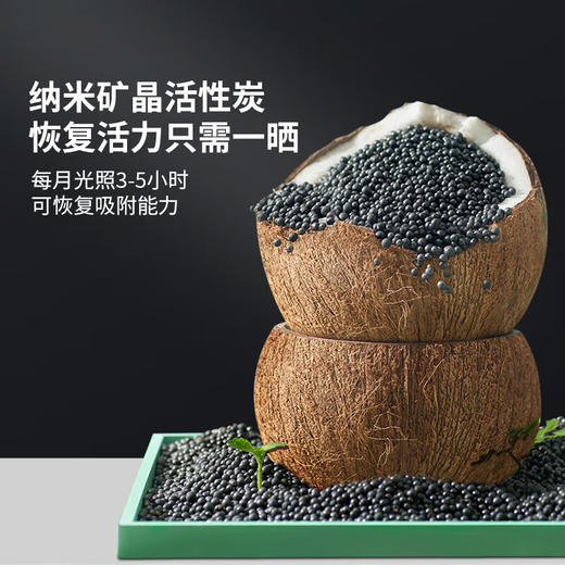 绿之源活性炭包吸去除甲醛清除剂 室内装修新车除异味空气清新剂净化器 【梅兰竹菊纳米矿晶】500g*4 商品图4