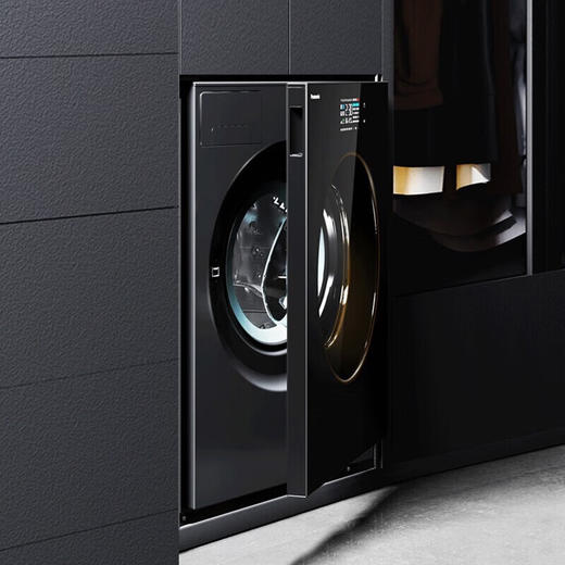 松下 XQG100-SD108 洗烘一体柜式镜面机门可嵌入式10公斤变频滚筒洗衣 全新 商品图1