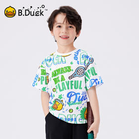 B.Duck小黄鸭童装夏季短袖T恤105-150 BF2501052