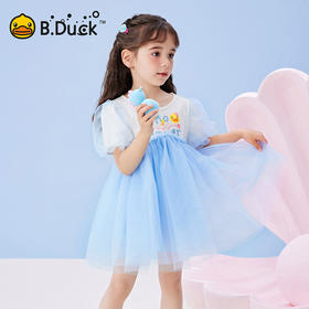 B.Duck小黄鸭童装夏季公主裙90-130 FF2580015