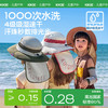 KK树儿童防晒帽原纱宝宝遮阳帽夏季男女童渔夫帽新款大帽檐太阳帽呼吸防晒渔夫帽 商品缩略图3