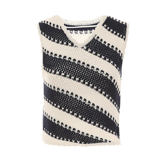 VIMAGE纬漫纪夏季新款显瘦休闲无袖针织衫V2101711 商品图6