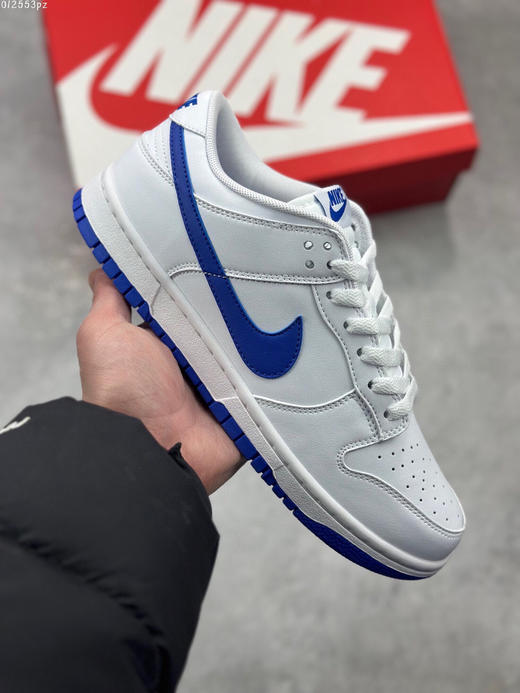 夏日特惠💰350 真标版本 # Nike SB Dunk Low 白宝蓝 商品图0