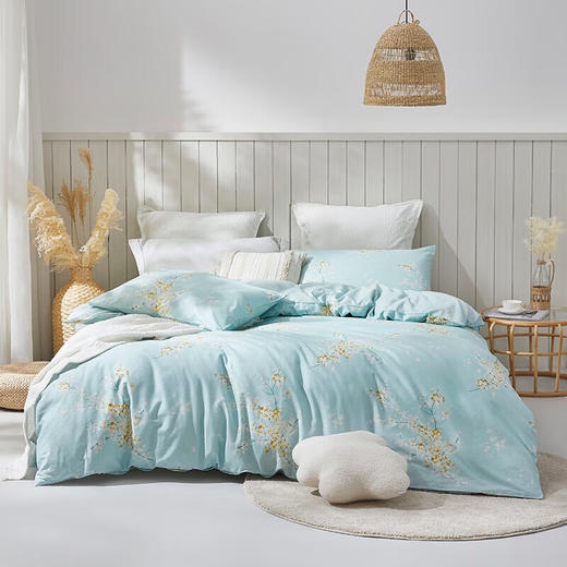 罗莱家纺棉质四件套 清风如雅 200*230cm 商品图0