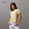 【海南专供价】CKJ新款女士时尚层叠刺绣字母圆领短袖T恤J218883 商品缩略图0