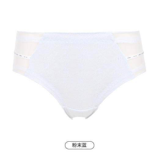 都市丽人时尚系列舒肤棉内裤女棉提花纯棉女士内裤低腰三角内裤LK43D3 商品图9