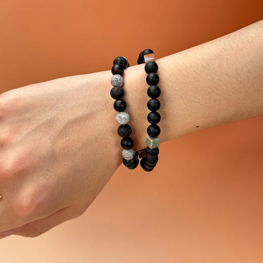 北京仓｜Alexander Lynggaard-Onyx-碧玉 玛瑙 手链（8mm）［丹麦设计师］ 商品图3