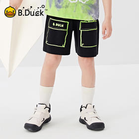 B.Duck小黄鸭童装夏季短裤105-150 BF2552005