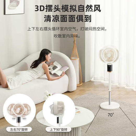 夏普/SHARP交流遥控语音循环扇PJ-CD412A 商品图1