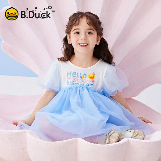 B.Duck小黄鸭童装夏季公主裙90-130 FF2580015 商品图3