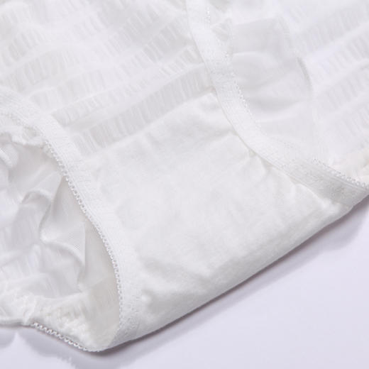 都市丽人时尚系列蕾丝网布内裤女蕾丝女士内裤低腰三角内裤LK43E4 商品图7